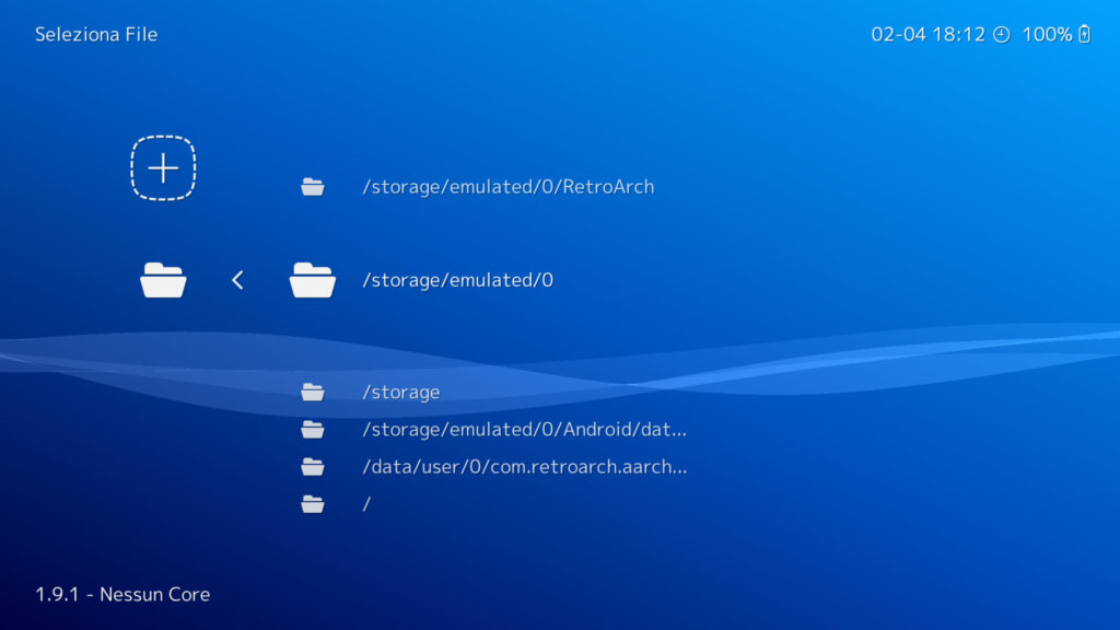 Retroarch Android Scan rom